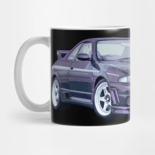 JDM CAR R33 V-SPEC Midnight Purple 400R Mug